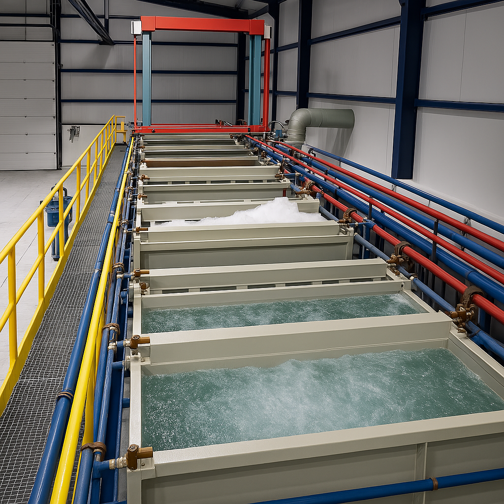 SANİTEC Makina kaplama tesisi faaliyetine başlamıştır